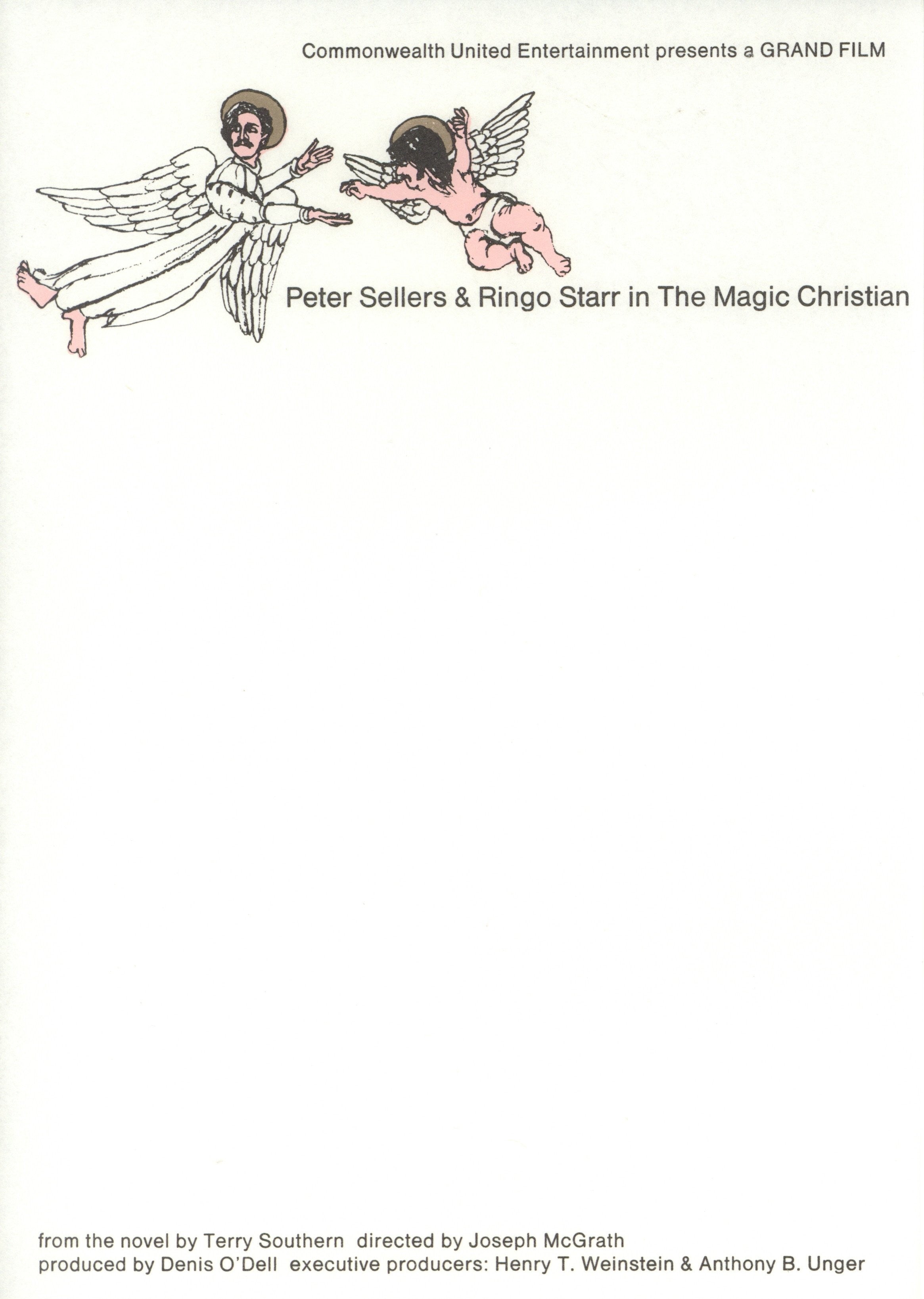 The Magic Christian promotional letterhead