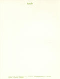 The Beatles Apple Corps Ltd Letterhead 1960s