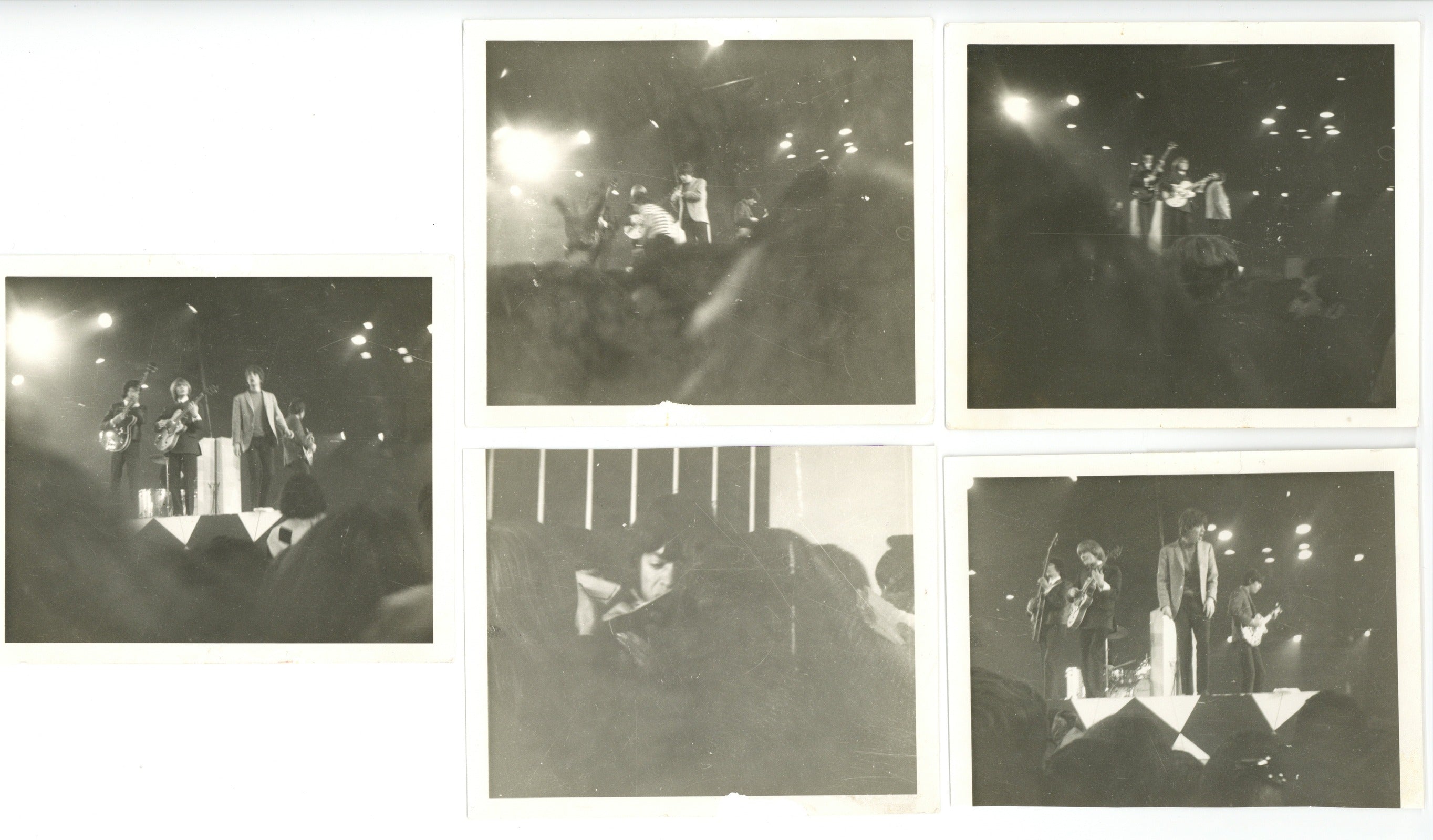 Collection of The Rolling Stones snapshot Photographs 1964