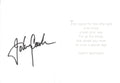 Johnny Cash Signed Birthday Card