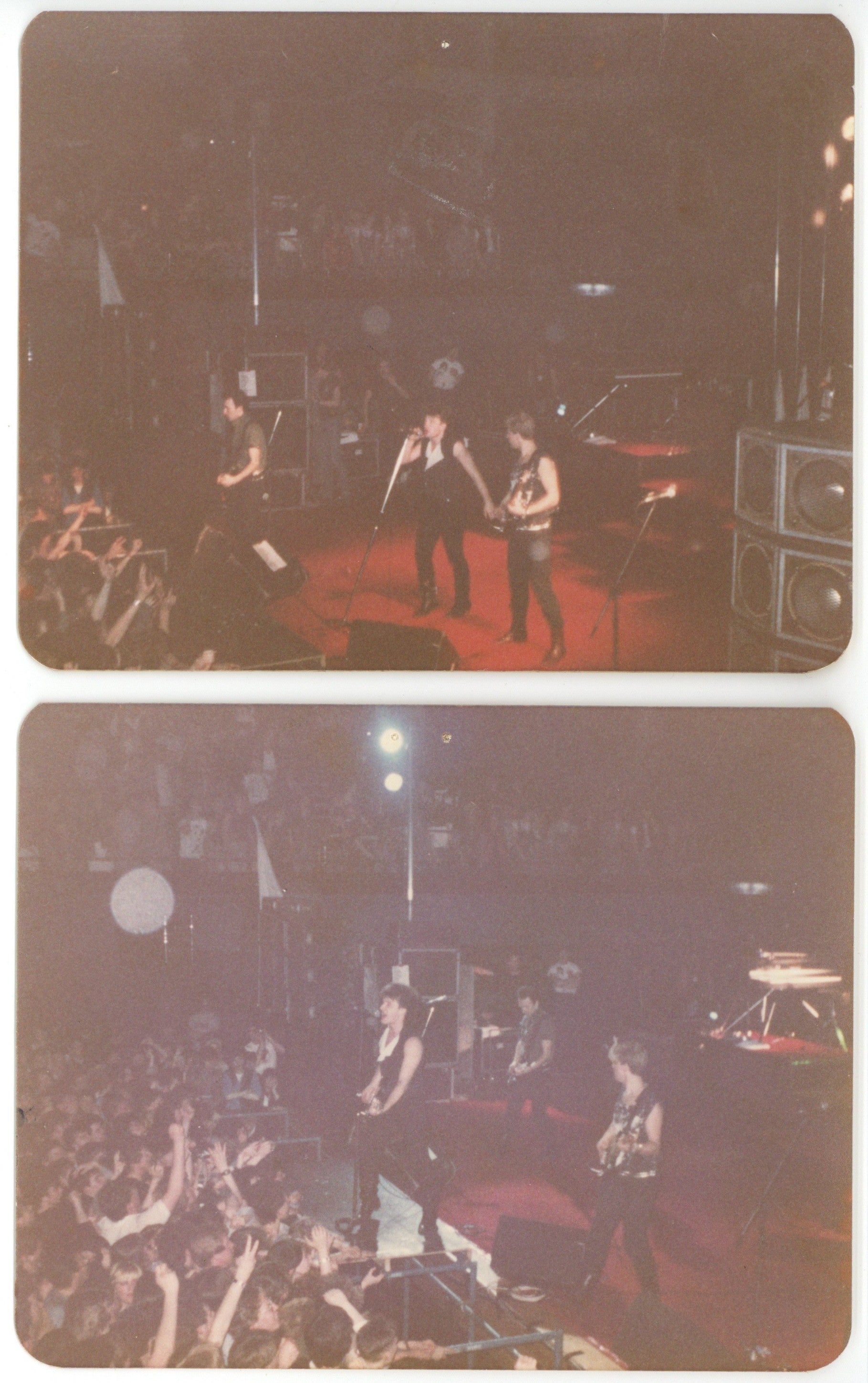 U2 Signed War Tour Programme and Snapshots 1983