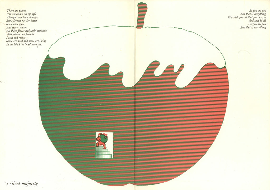 Apple Christmas Card 1969