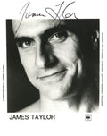 James Taylor Signed CBS Records promotional Photograph