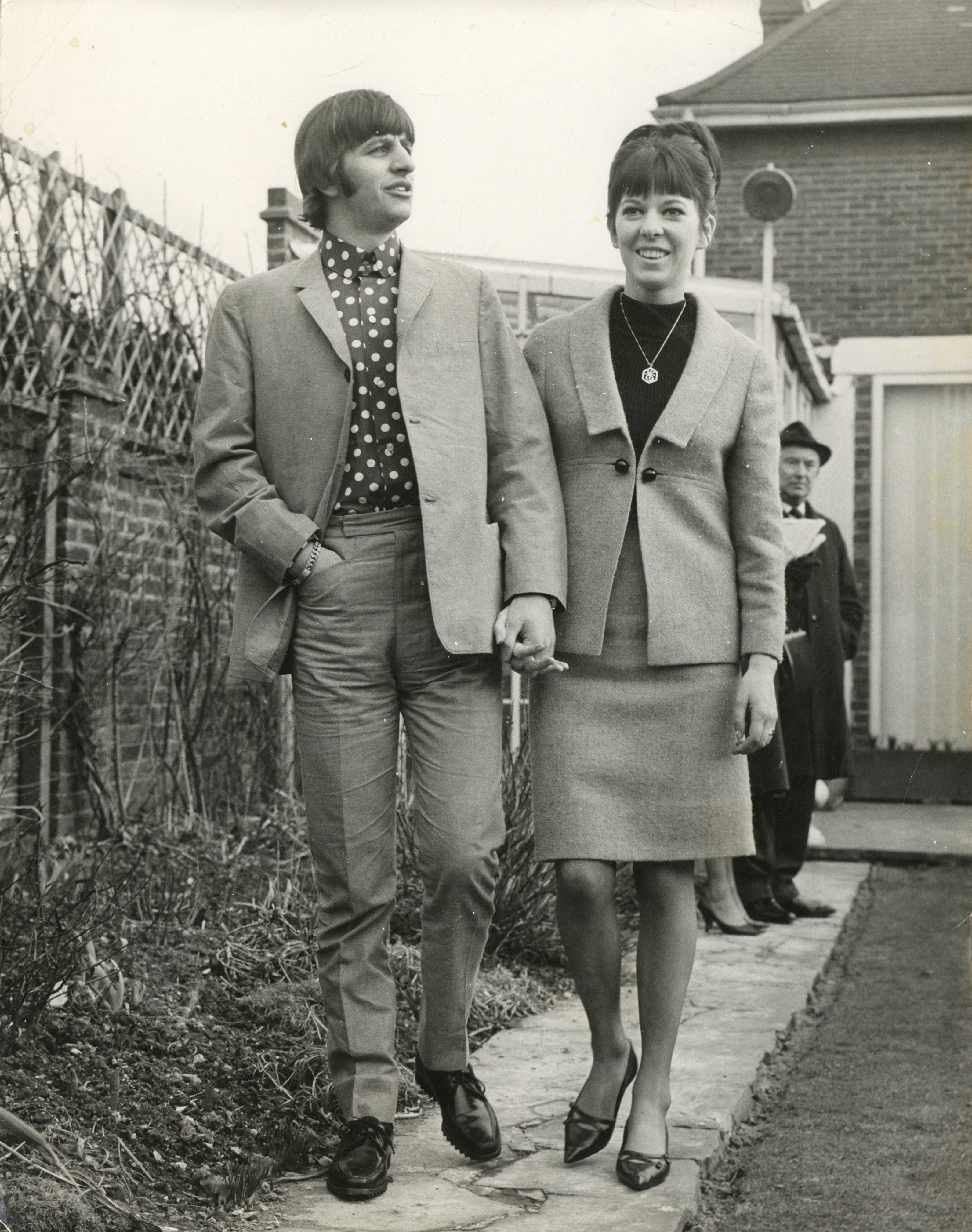 Ringo Starr and Maureen Cox Honeymoon photograph 1965