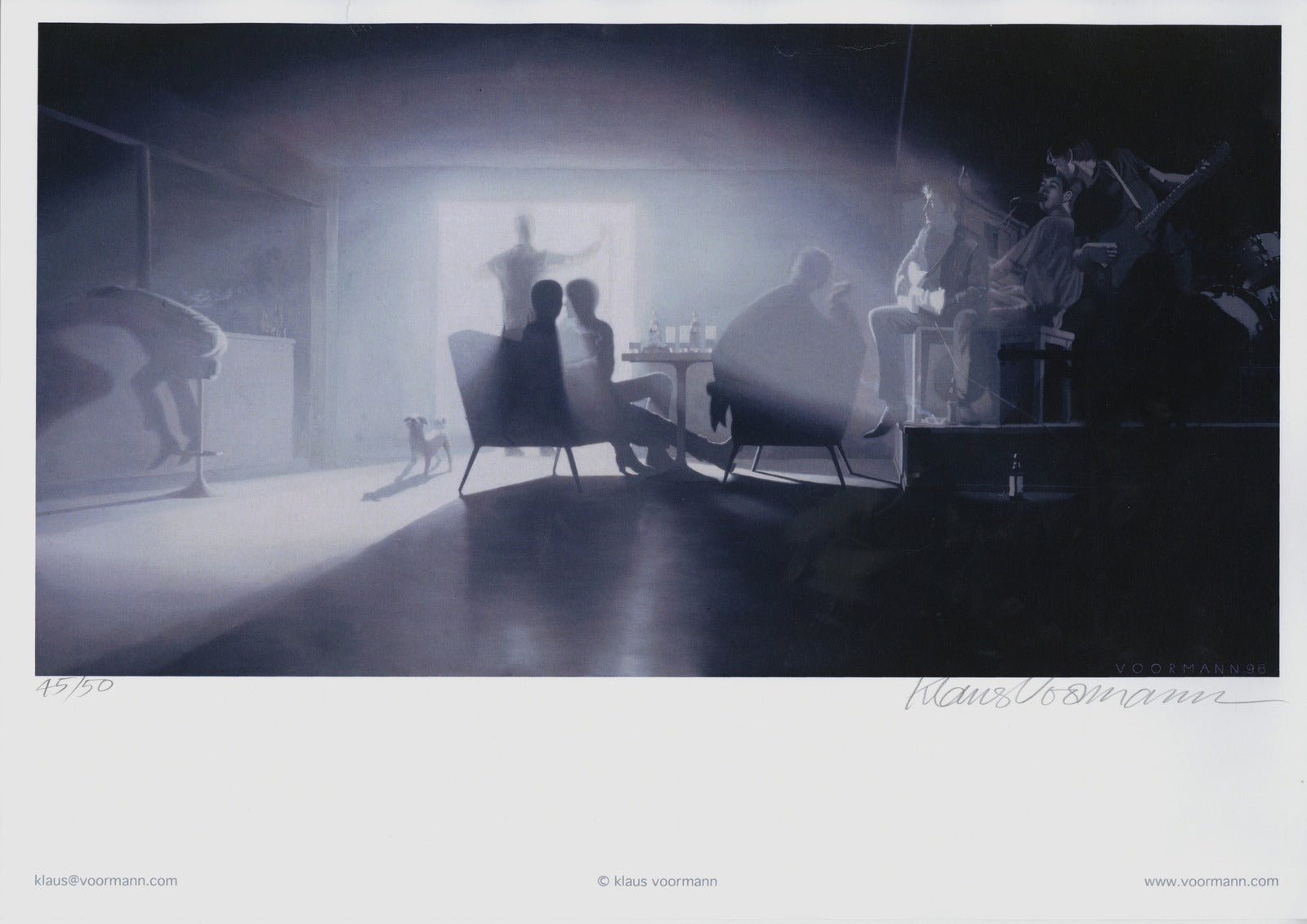 Klaus Voormann Limited edition signed lithograph