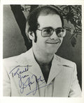 Elton John Signed Promotional Photograph