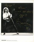 Brian May Signed Photograph, 1998