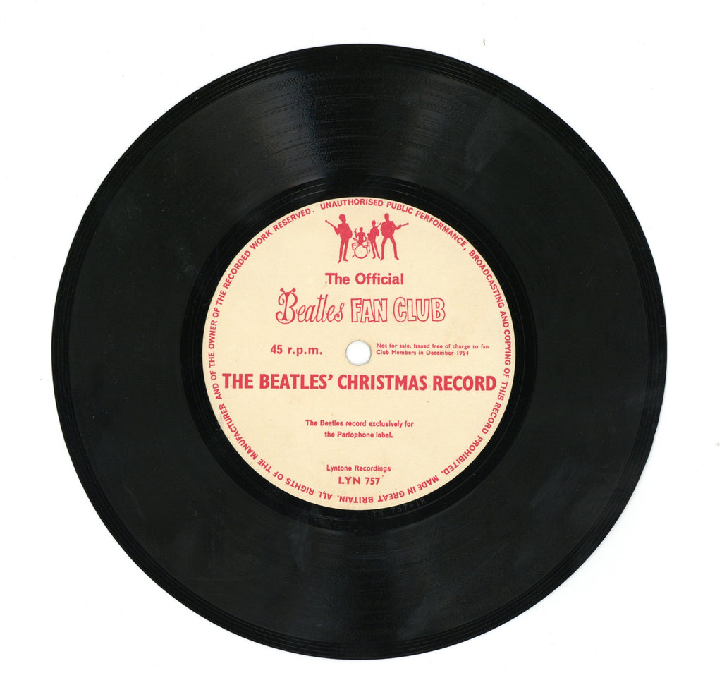 The Beatles 1964 Christmas Flexi Record