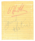 Elton John and Davey Johnstone Autographs