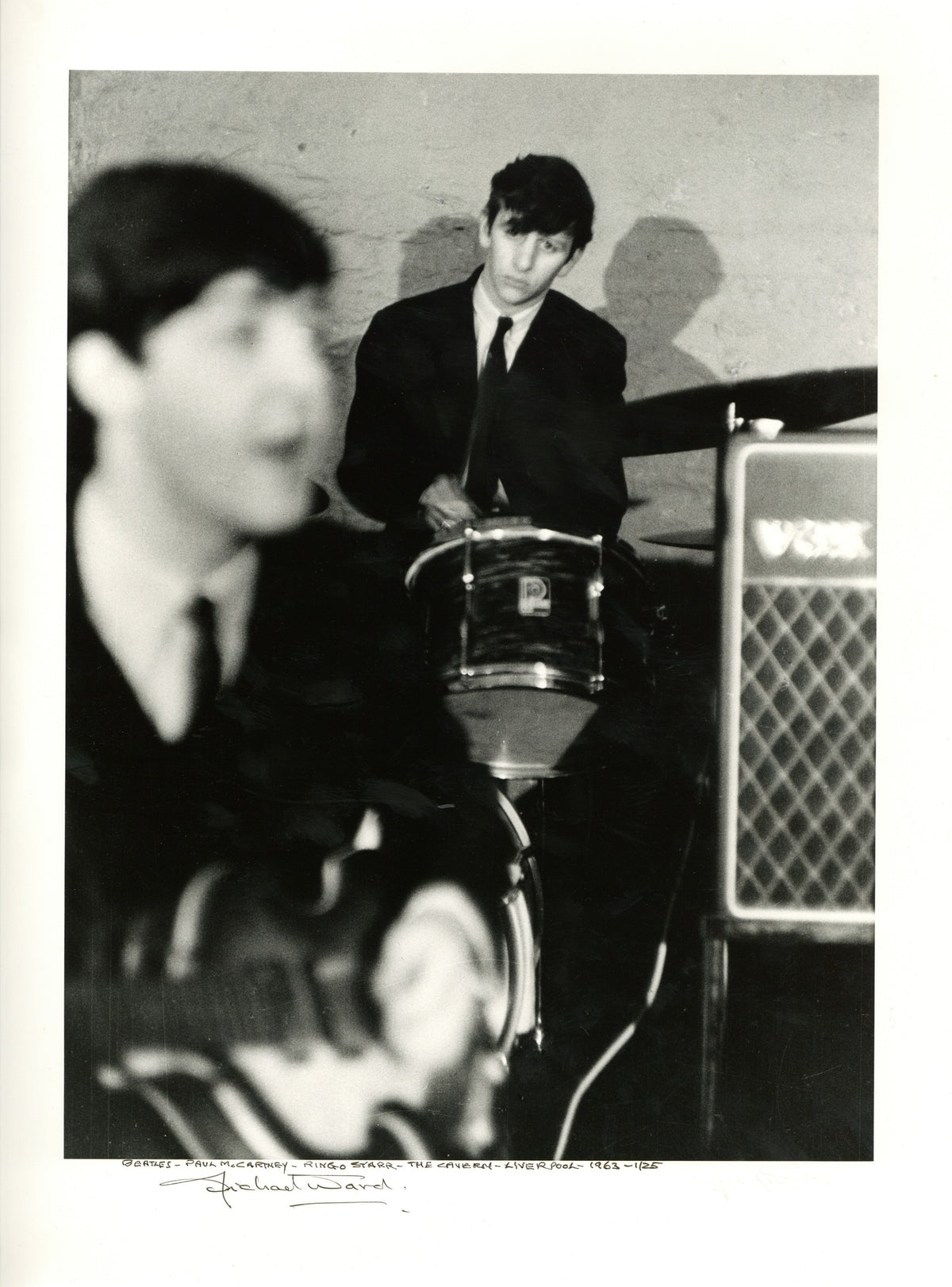 The Beatles Cavern Club Michael Ward Signed Photographic Print