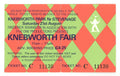 The Rolling Stones Knebworth Fair Ticket 1976
