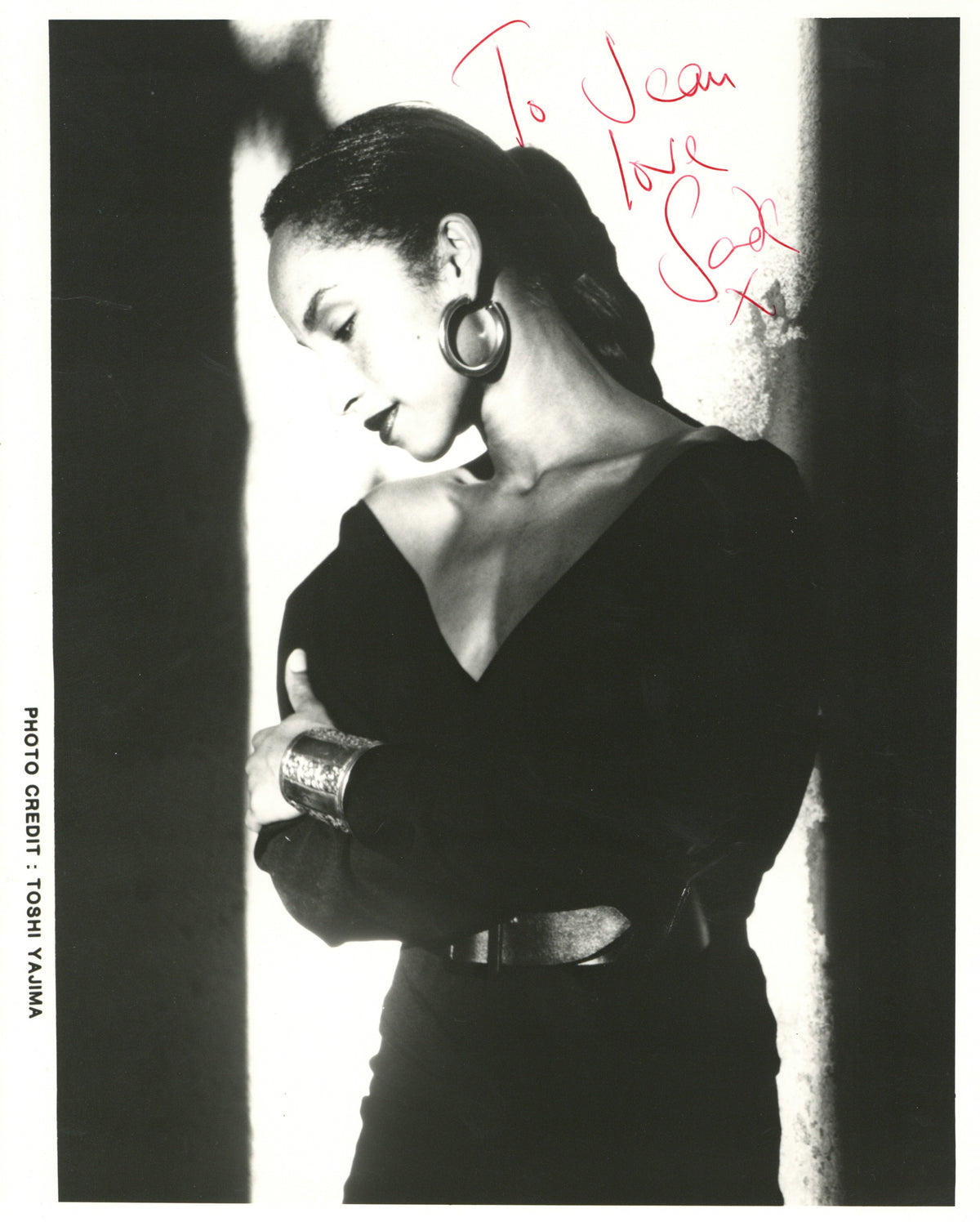 Sade signed photograph