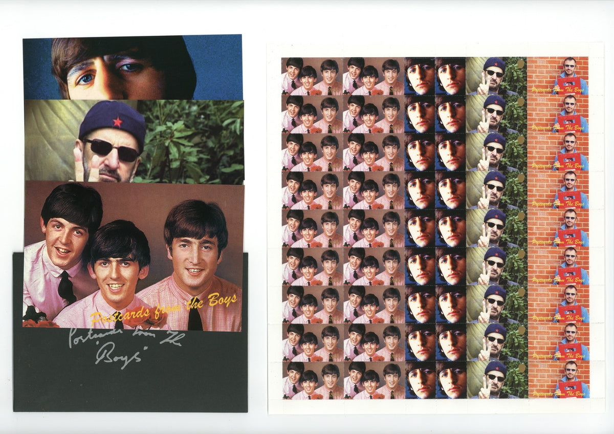 Genesis Publications Ringo Starr Signed Postcards From The Boys Collector’s Edition Book