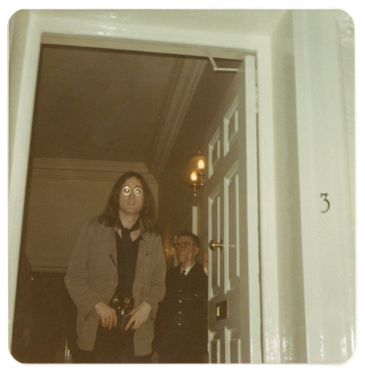 John Lennon Apple HQ 3 Saville Row 1980 print
