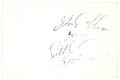 Little Richard signed business card
