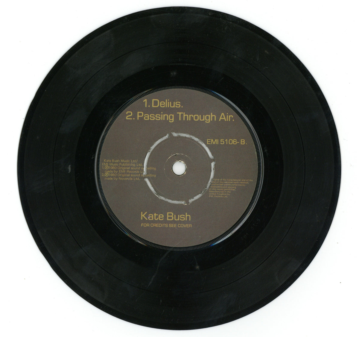 Kate Bush Signed Army Dreams Single