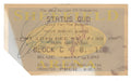 Status Quo Sheffield Arena Signed Ticket Stub 1993