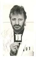 Ringo Starr signed promotional photograph
