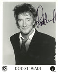 Rod Stewart signed promotional photograph