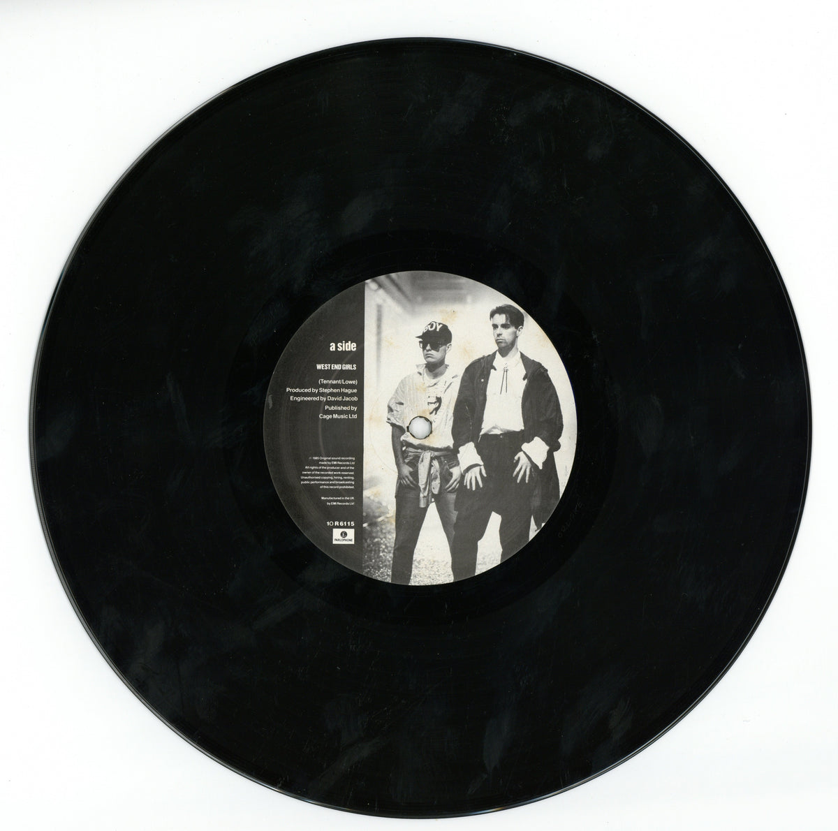 The Pet Shop Boys “West End Girls” Limited-Edition 10” vinyl