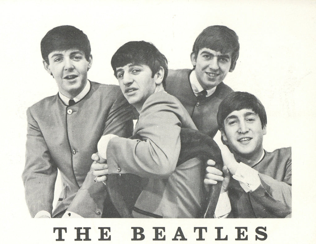 The Beatles Fan Club promotional photo card 1963