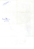 George Harrison signed Goodwood Circuit Map