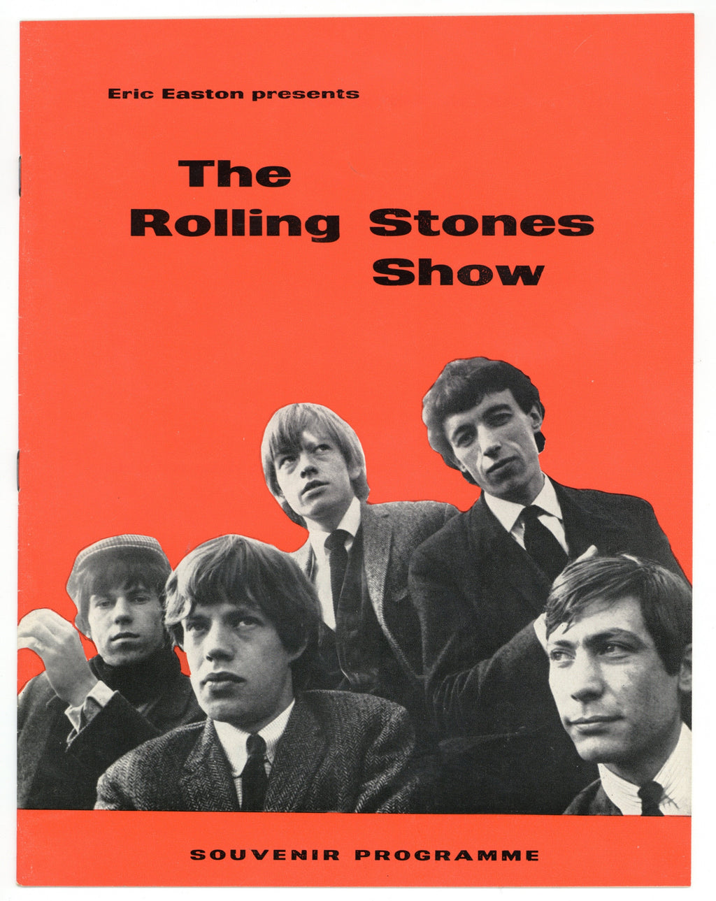 The Rolling Stones Show 1964 Souvenir Programme Red Cover