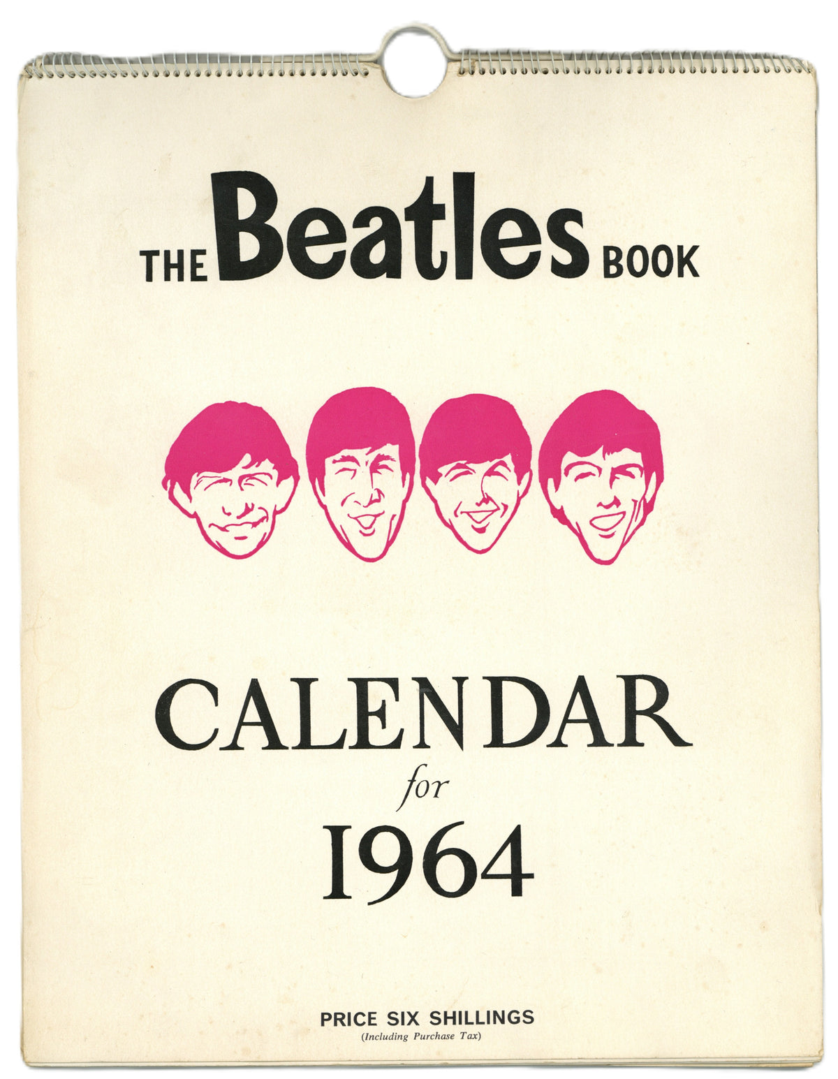 The Beatles 1964 Calendar