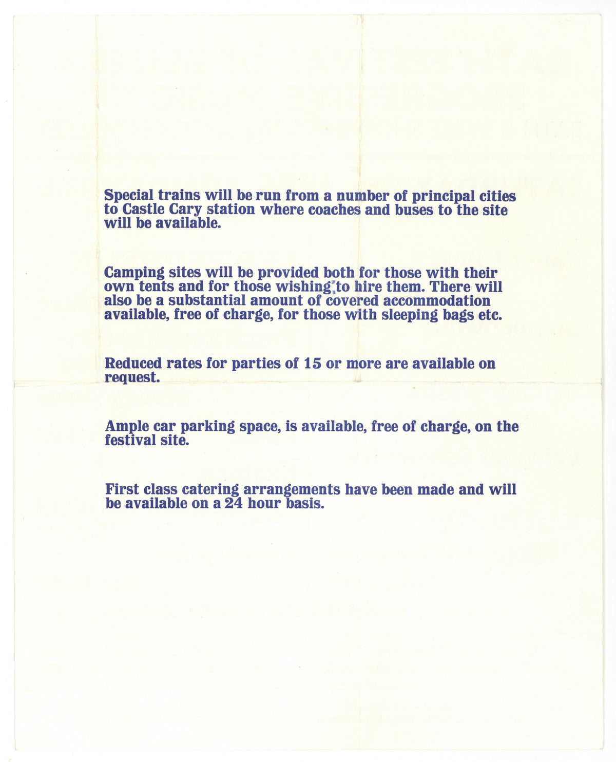 Bath Festival of Blues and Progressive Music collection 1970