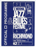 5th National Jazz & Blues Festival  programme 1965