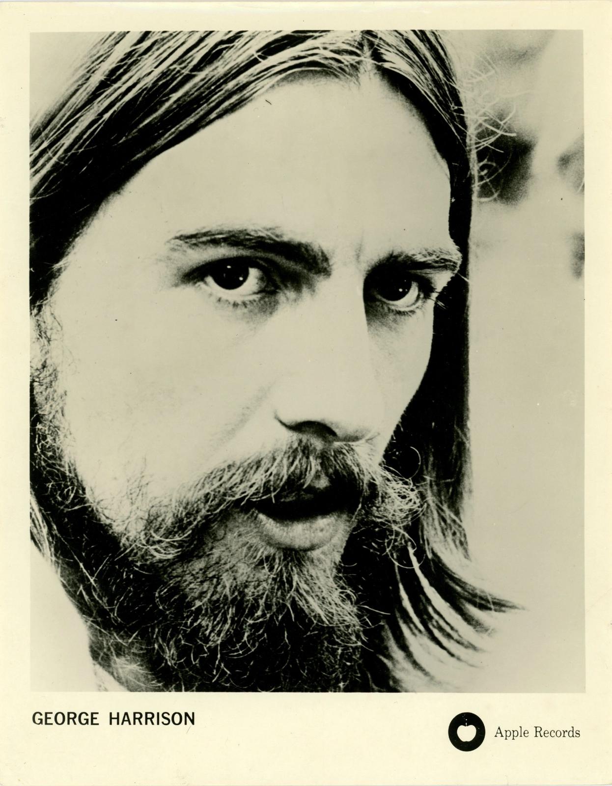 George Harrison Apple Records Promotional Photograph USA