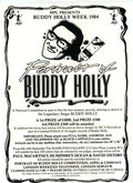 MPL 1984 Buddy Holly Week portrait competition slip