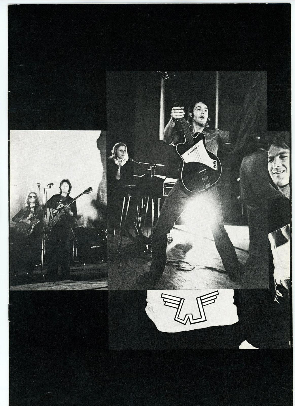 Paul McCartney 1972 Wings over Europe programme