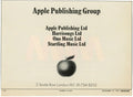 Apple Publishing Advert November 1971 Billboard Magazine