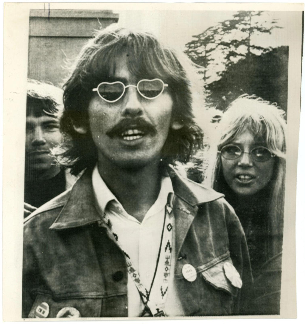 George Harrison 1967 press photograph