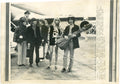 The Beatles Heathrow 1968 press photograph