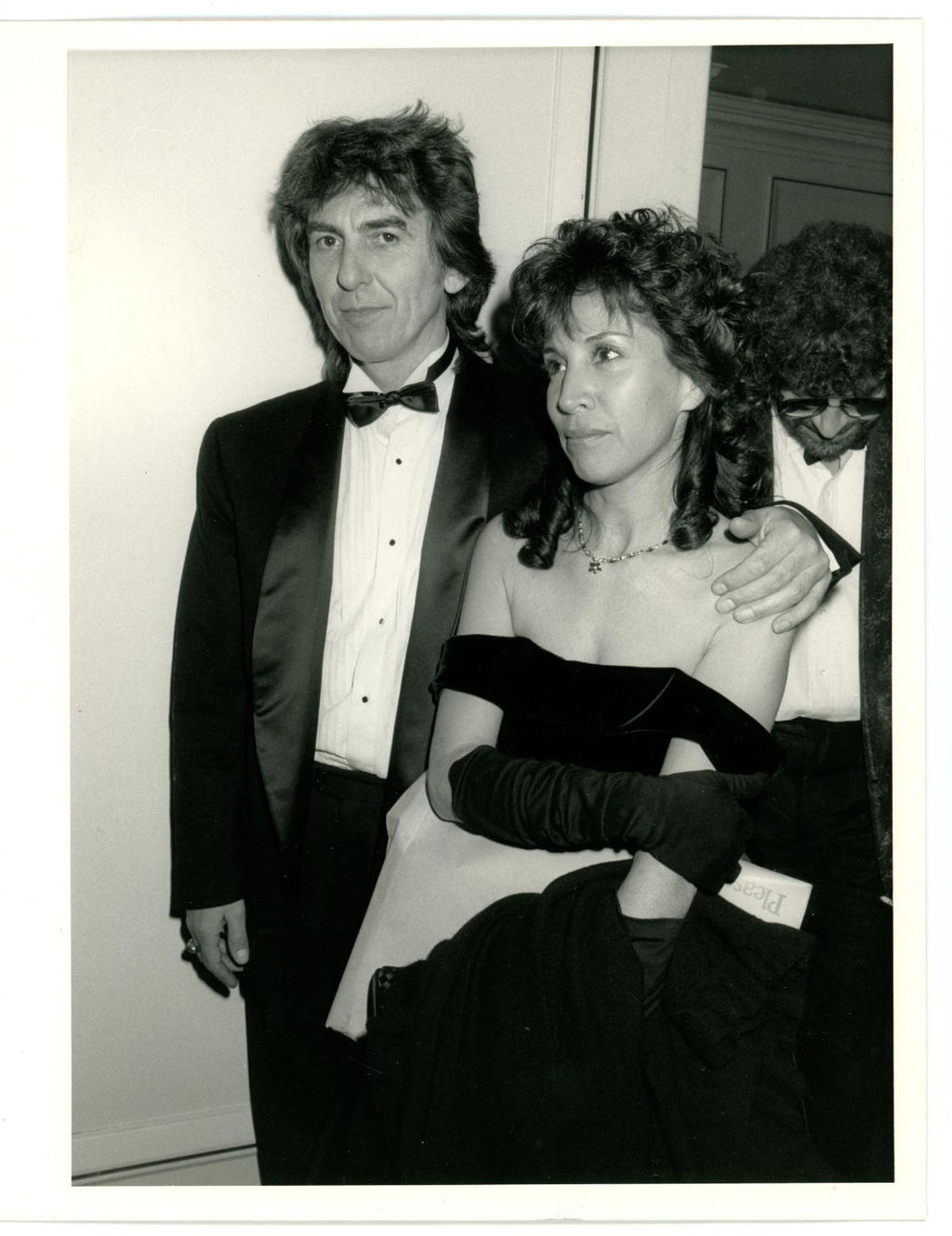 George and Olivia Harrison original press photograph BAFTA awards