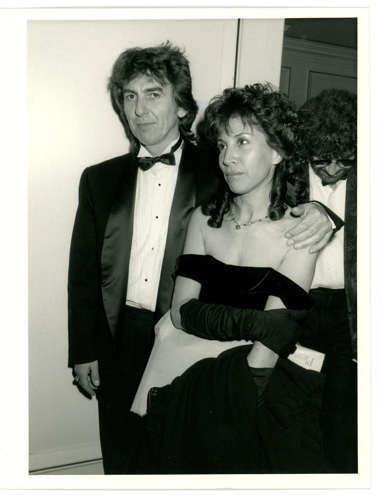 George and Olivia Harrison original press photograph BAFTA awards