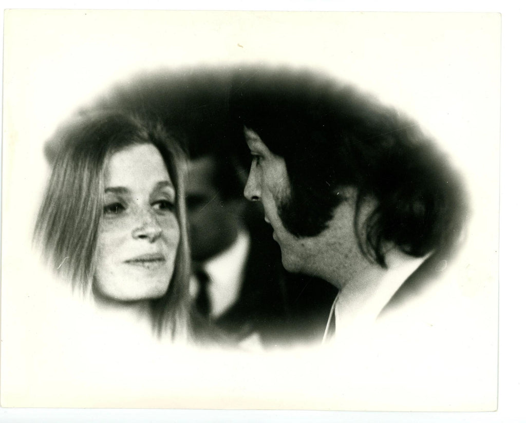 Press Photograph of Paul and Linda McCartney C1969