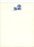 George Harrison Dark Horse Records unused office sationary booklet