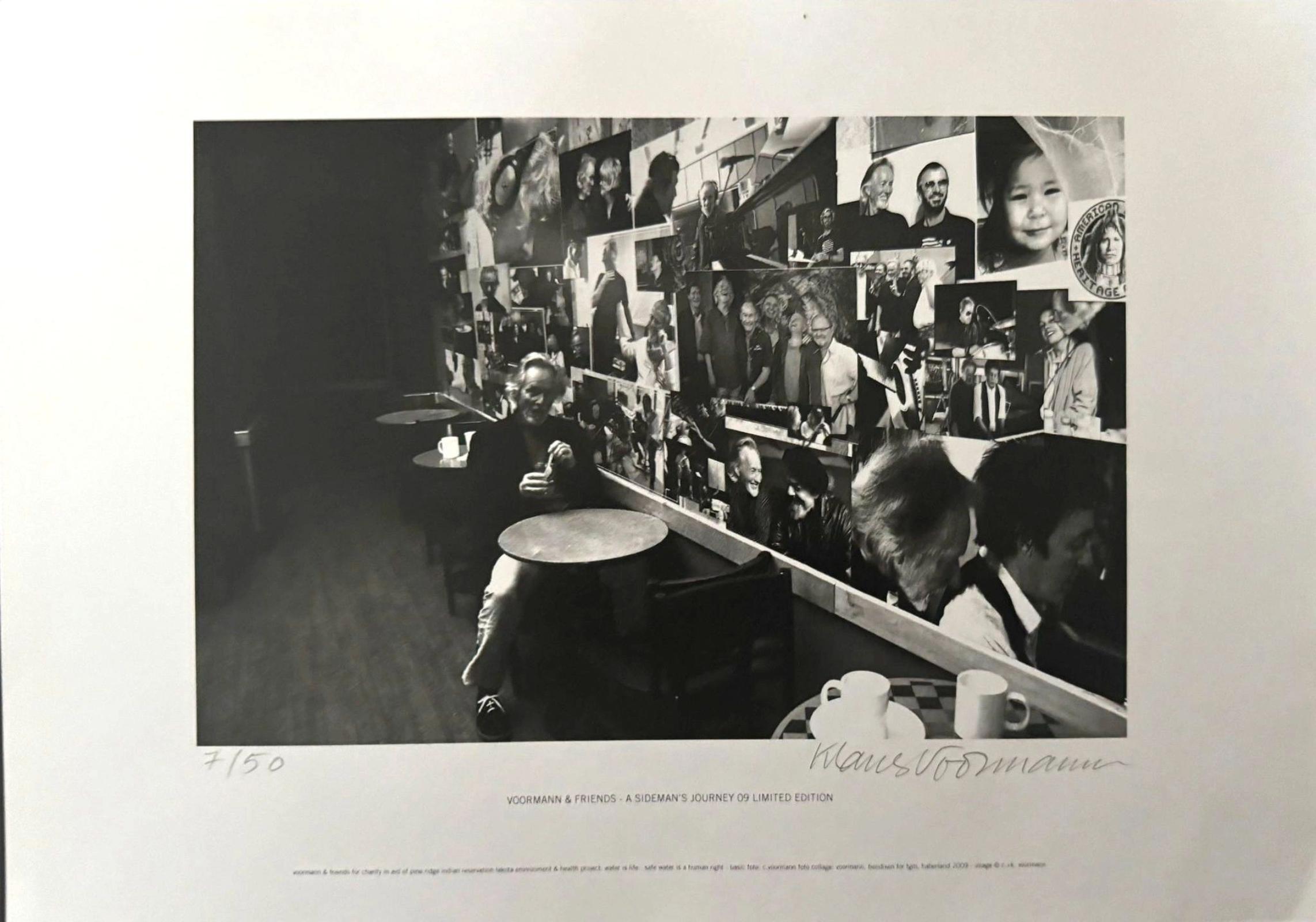 Limited Edition Klaus Voormann signed Lithograph