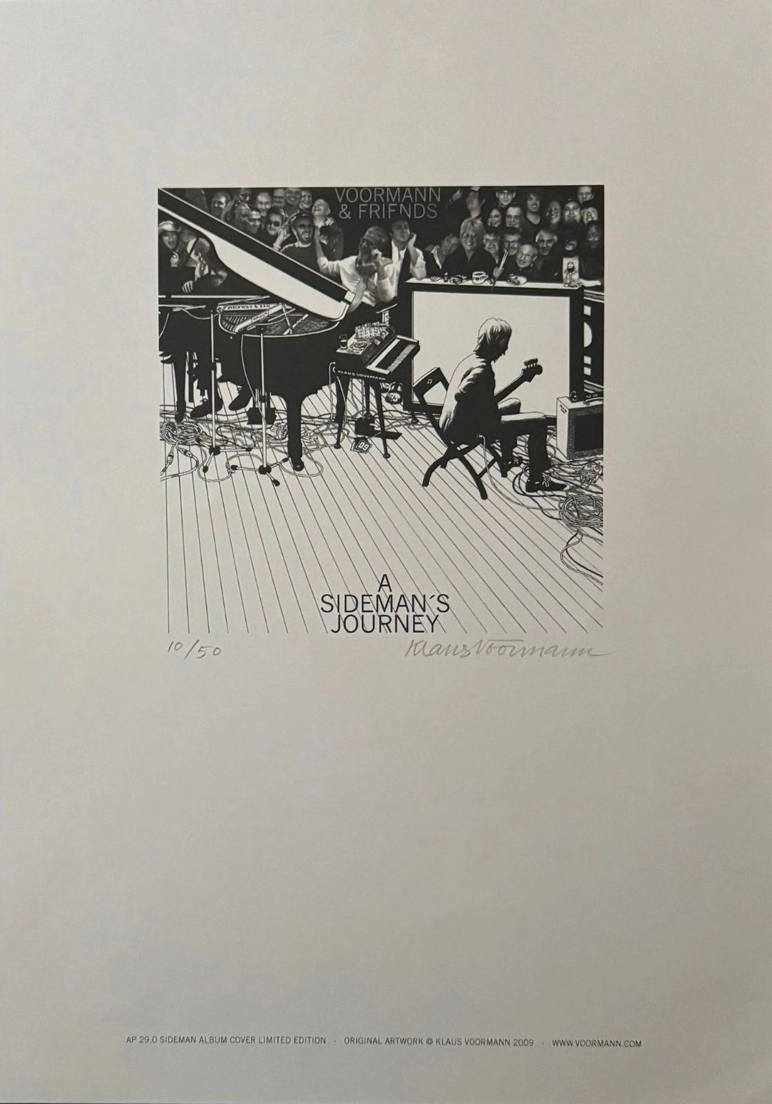 Klaus Voormann signed Lithograph