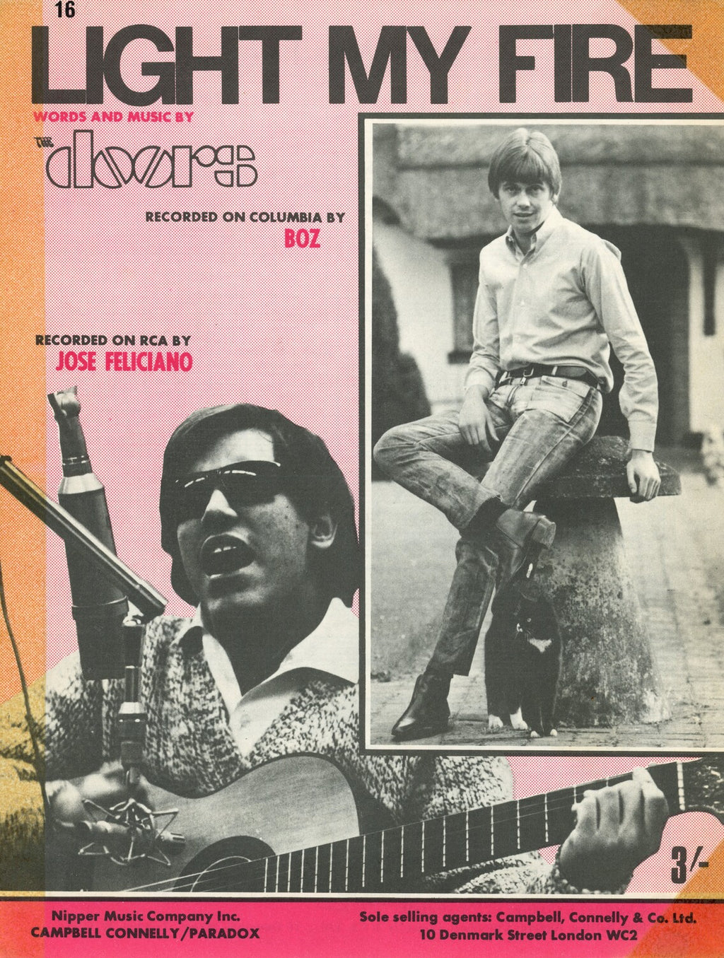 A collection of 60s sheet music