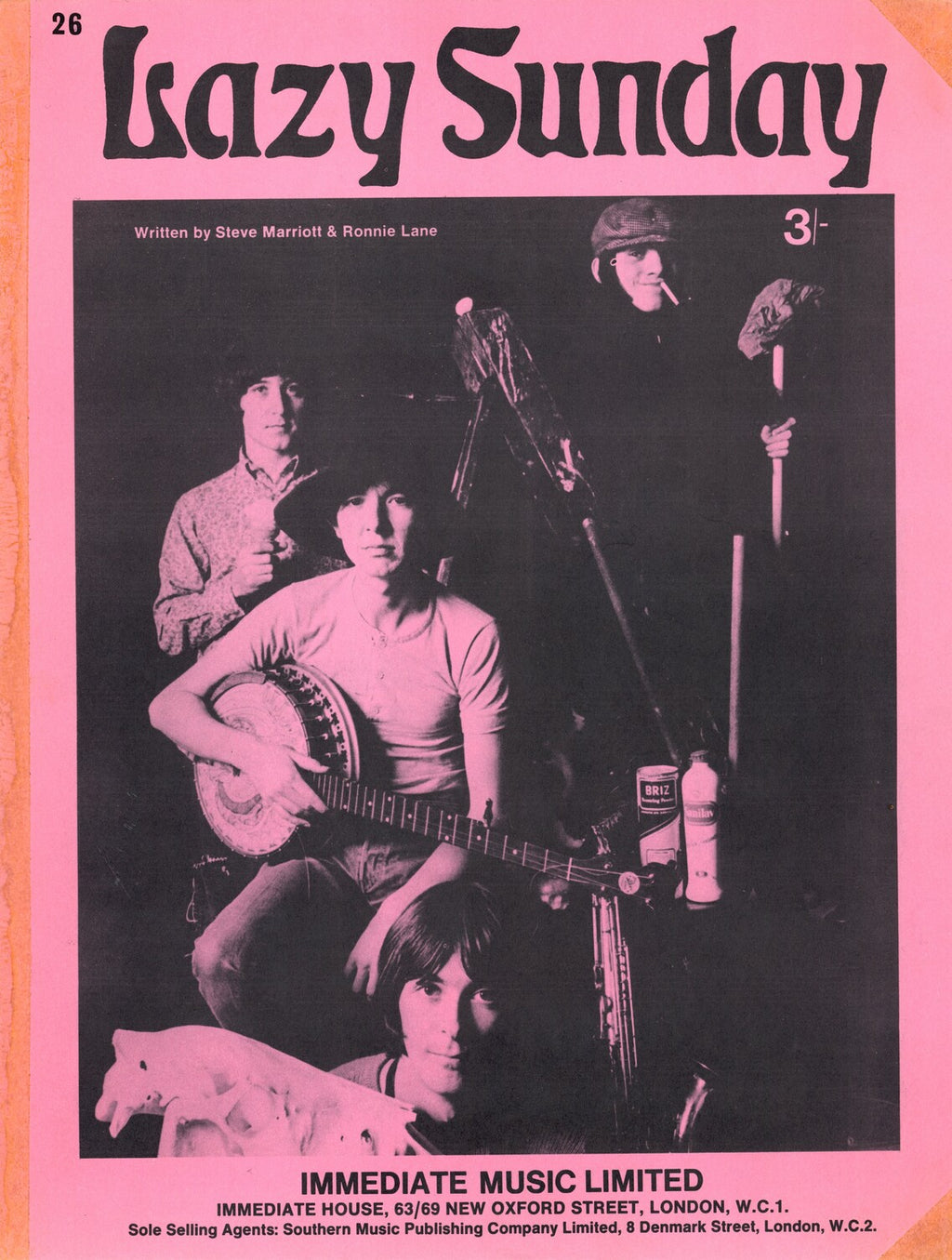 A collection of 60s sheet music