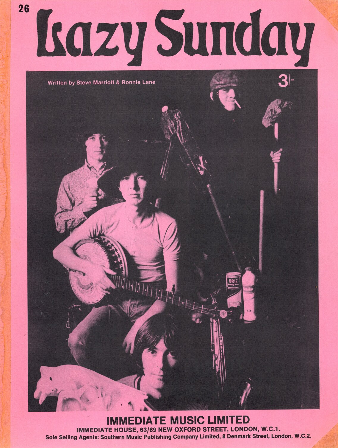 A collection of 60s sheet music