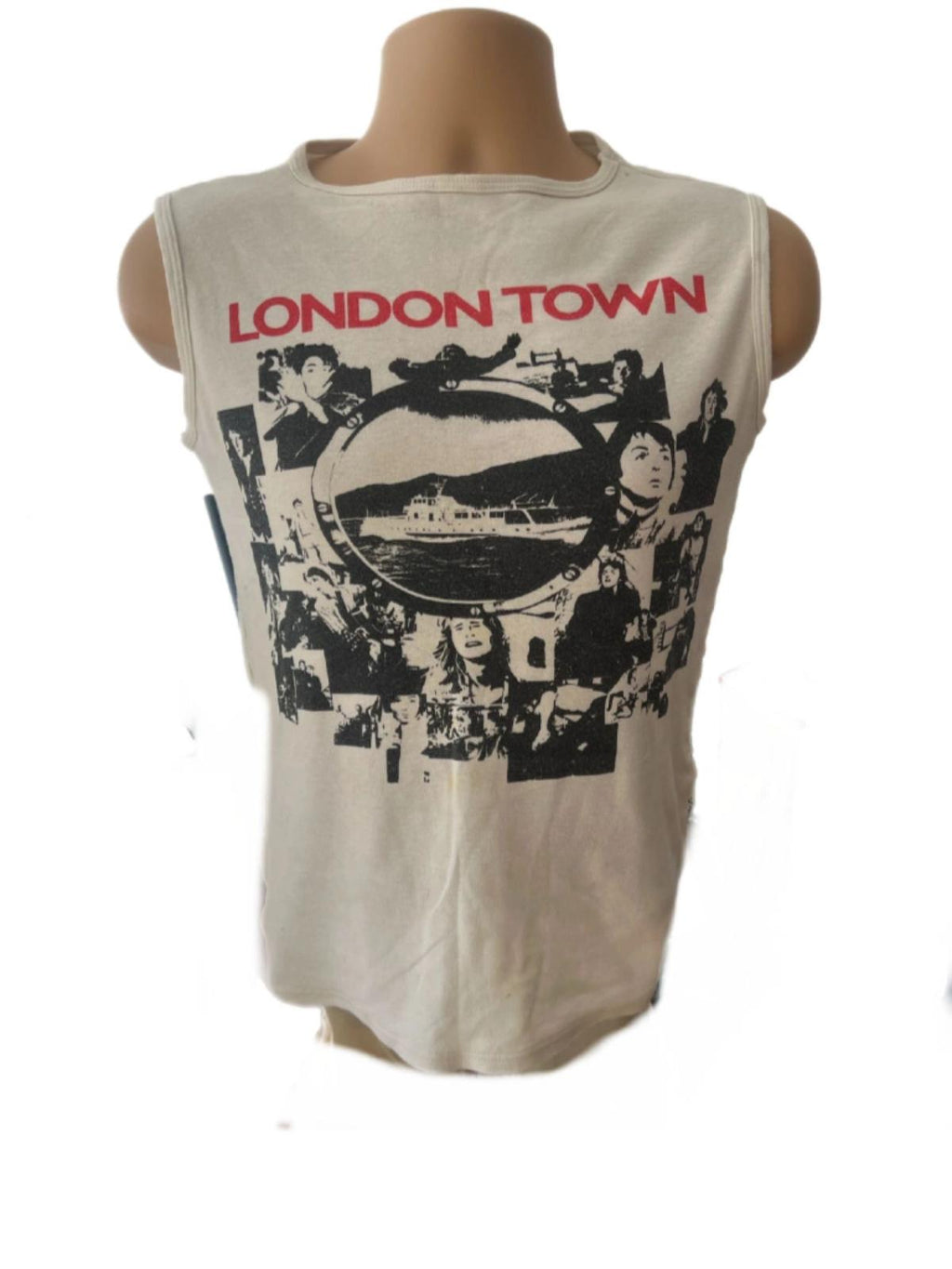 Paul McCartney and wings London Town Promotional Vest 1978