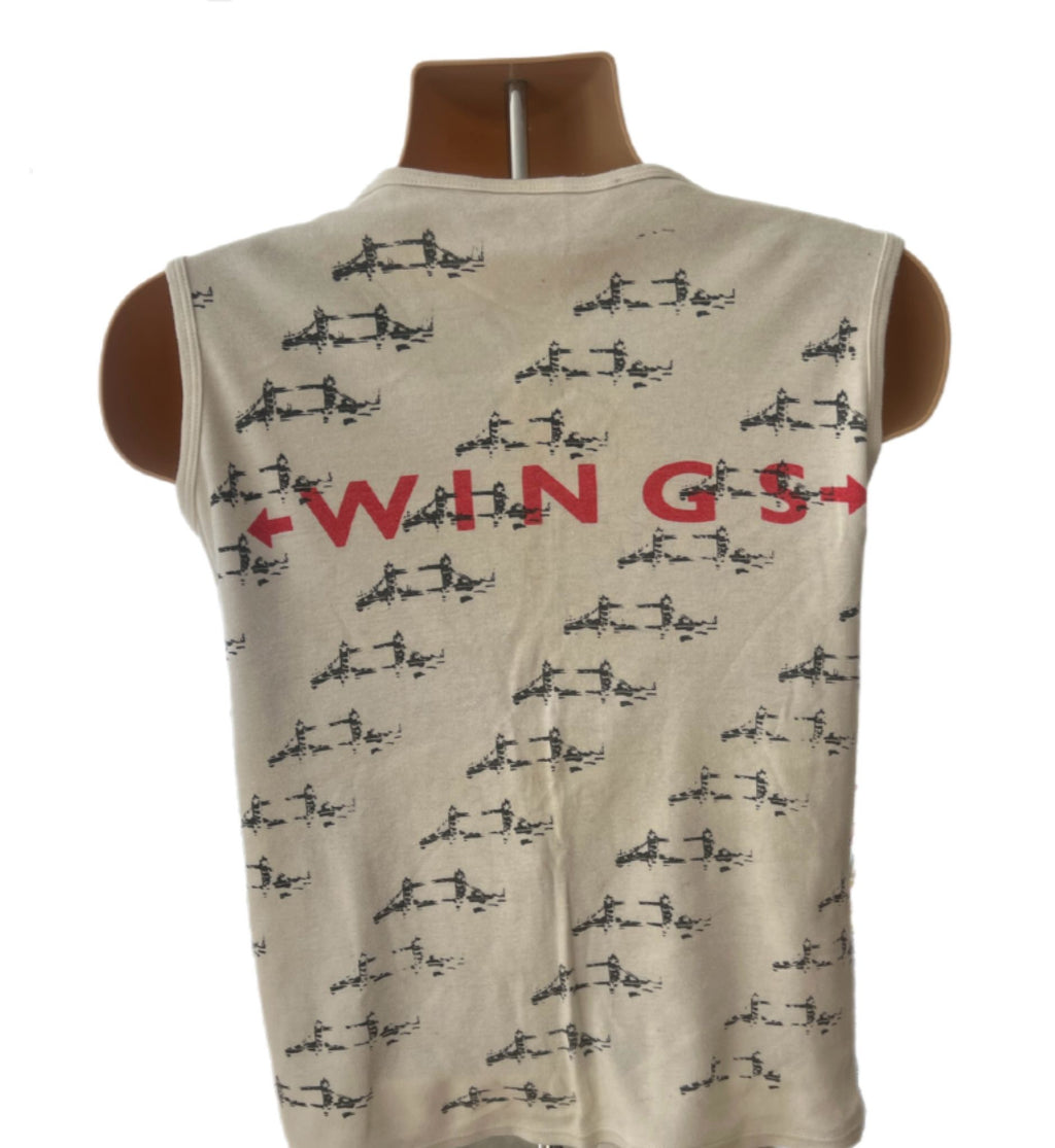 Paul McCartney and wings London Town Promotional Vest 1978