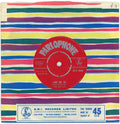 The Beatles Parlophone Love Me Do 7" Single Made In GT. Britain text