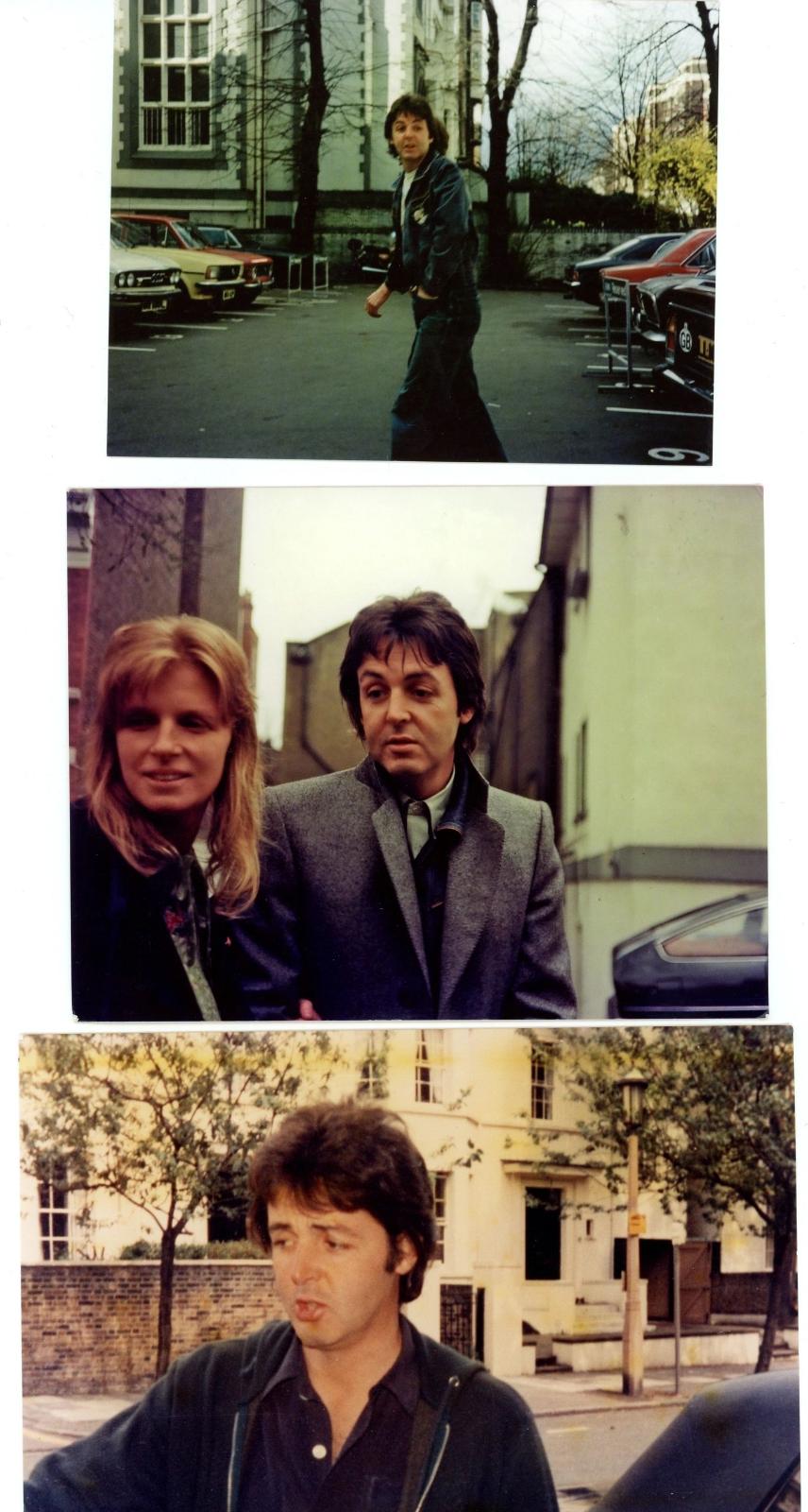 6 modern prints of Paul and linda McCartney c1970s/80s
