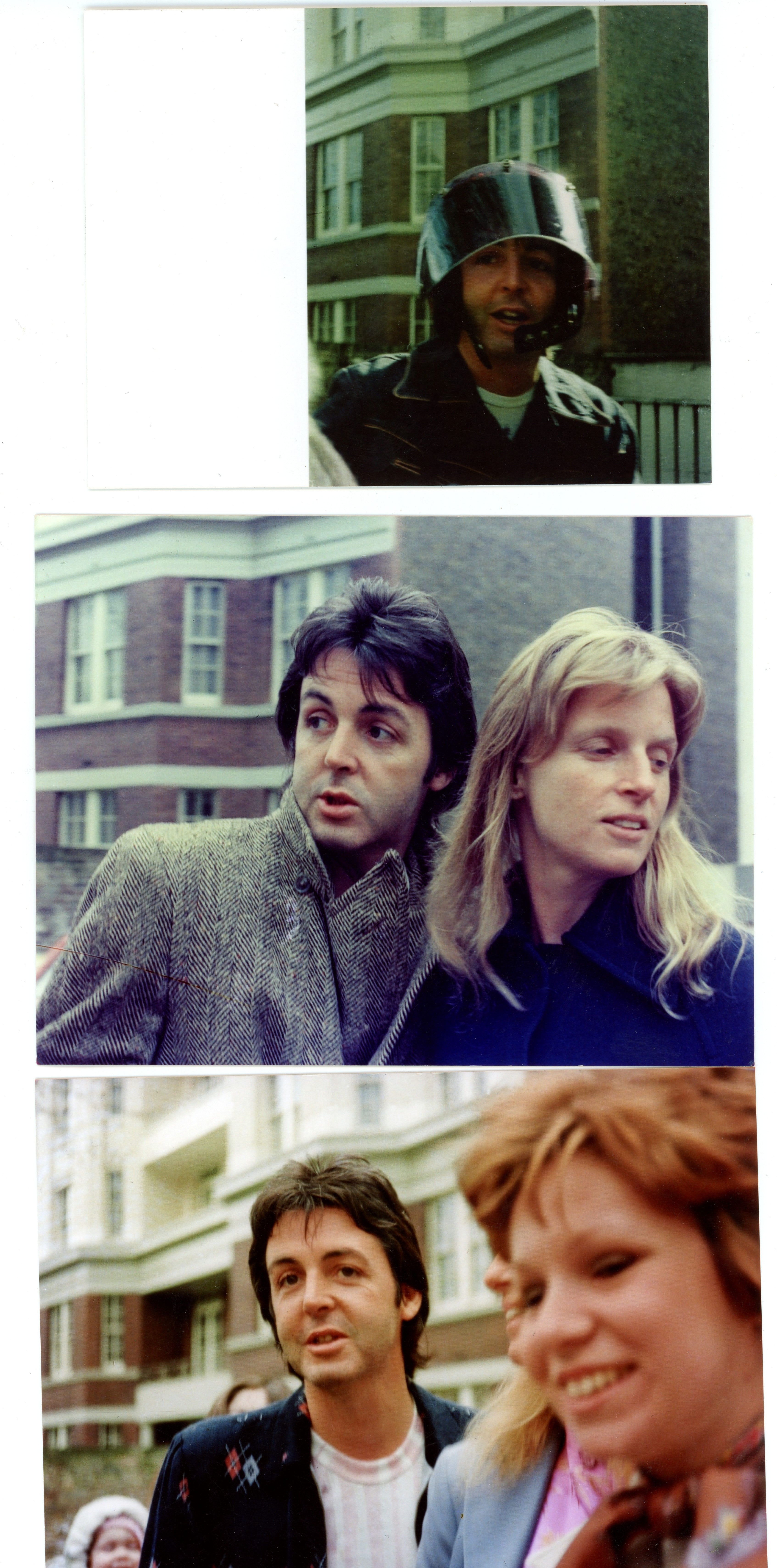 6 modern prints of Paul and linda McCartney c1970s/80s